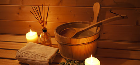 Infrared sauna accessories