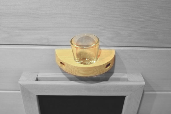 Aromatherapy with glass bowl