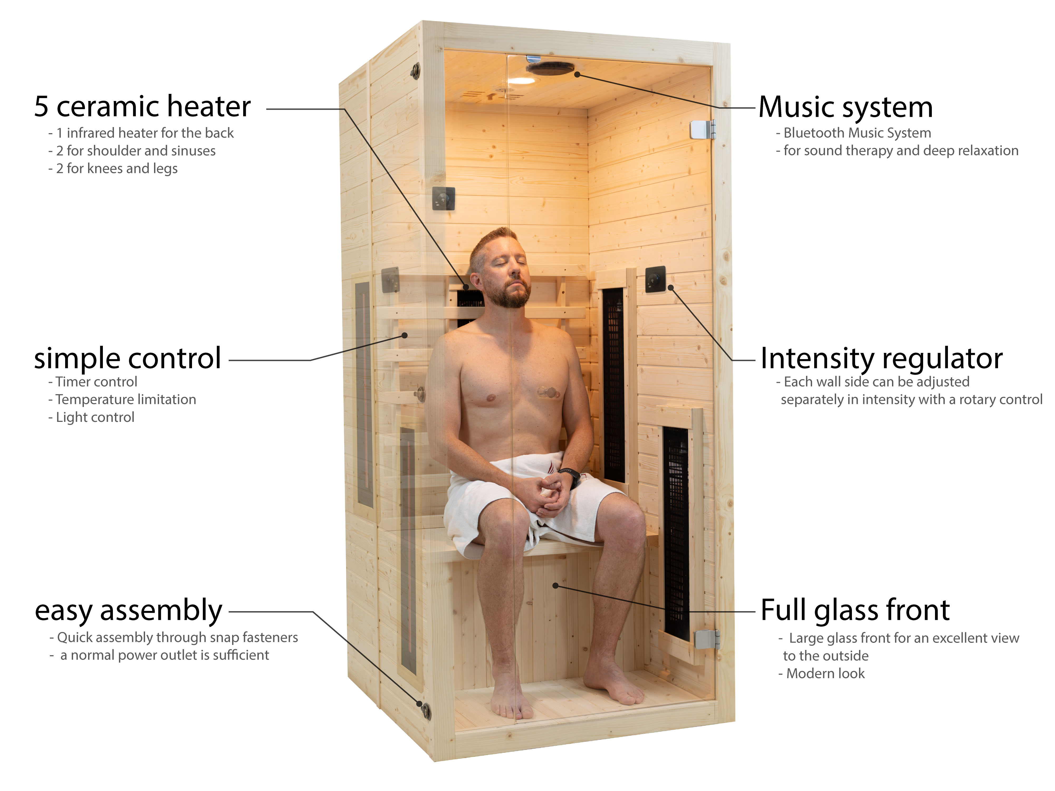 Infrared sauna main image