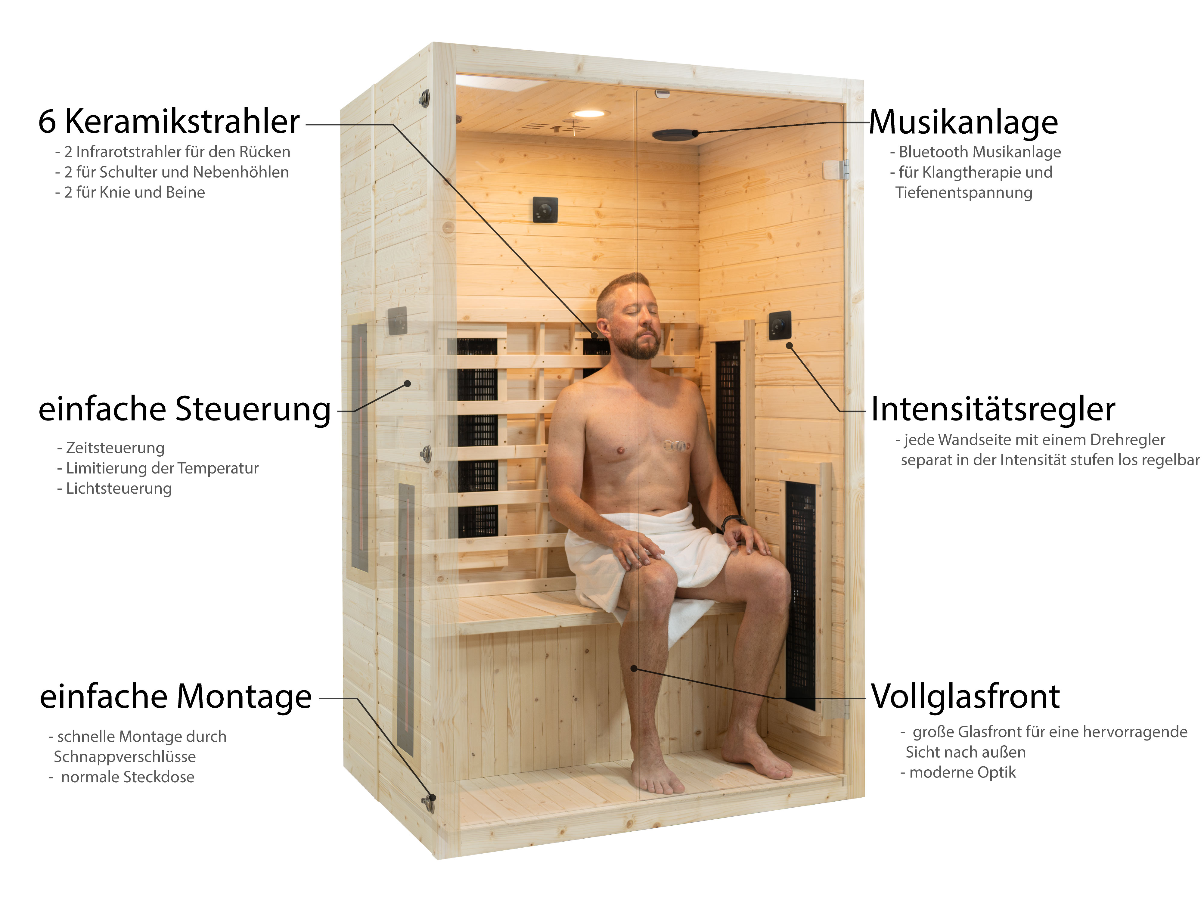 Infrared sauna main image