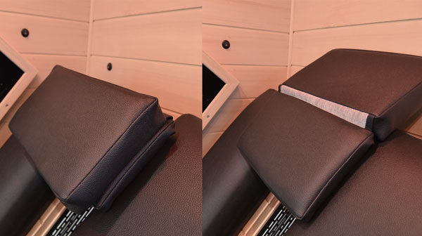 Lounger with optimal all-around radiation