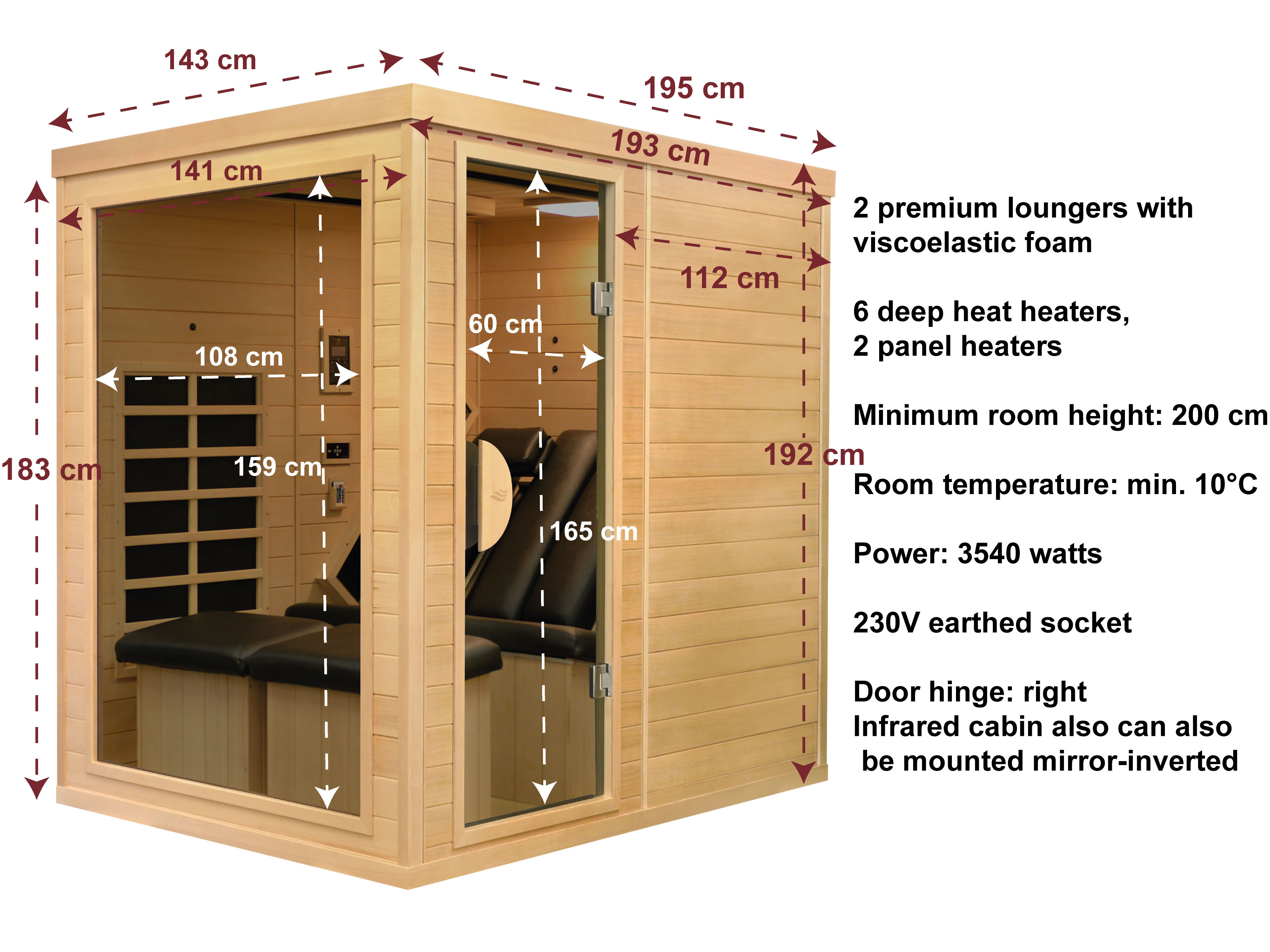 Dimensions and technical details