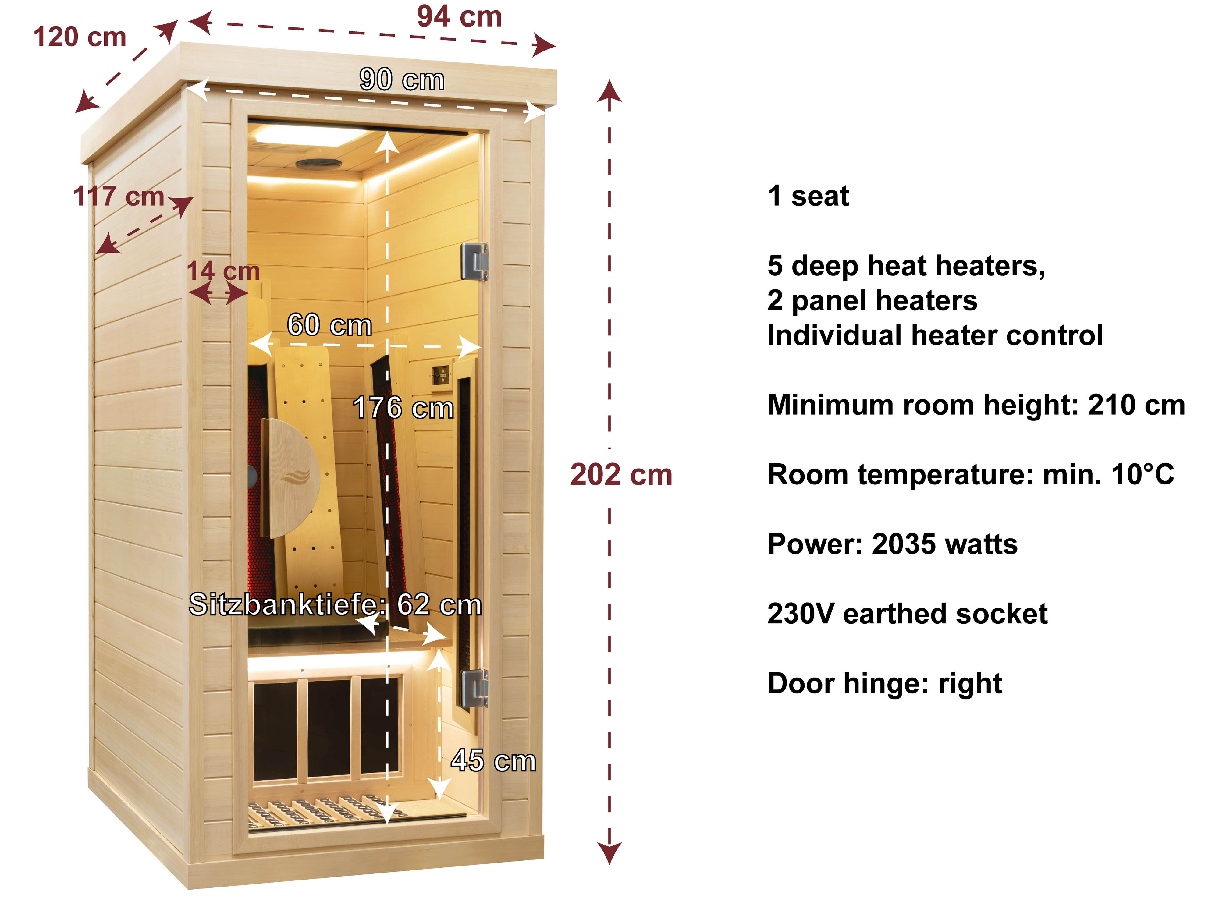 Dimensions and technical details