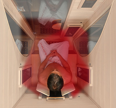 Seat 1 with optimal all-round radiation