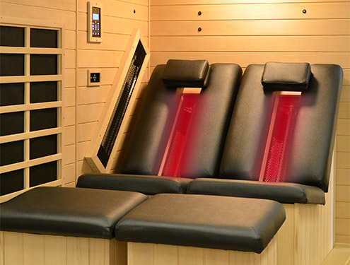 Seat 1 with optimal all-around radiation