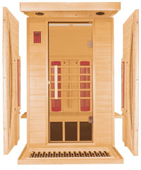 Infrared Sauna disassembled
